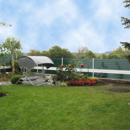 Querliegende Lamellen