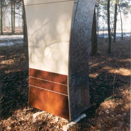 Handgeschliffene Oberfläche