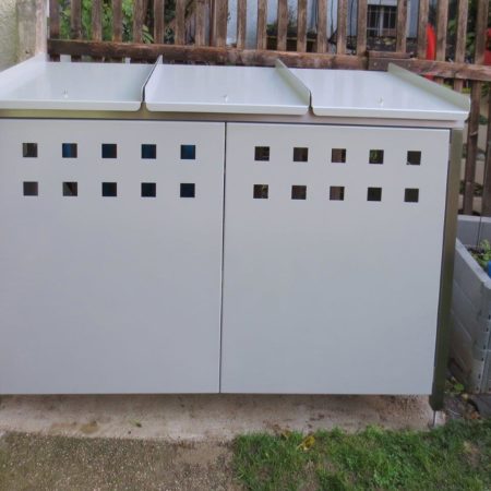 Gesamteinhausung mit Deckelsystem